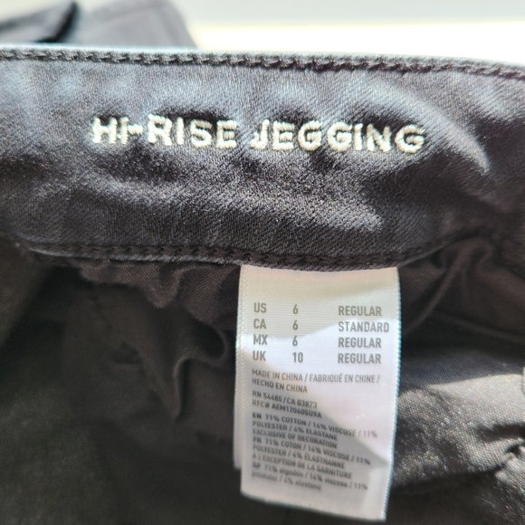 American Eagle Black Skinny Jeans - Picture 4 of 5